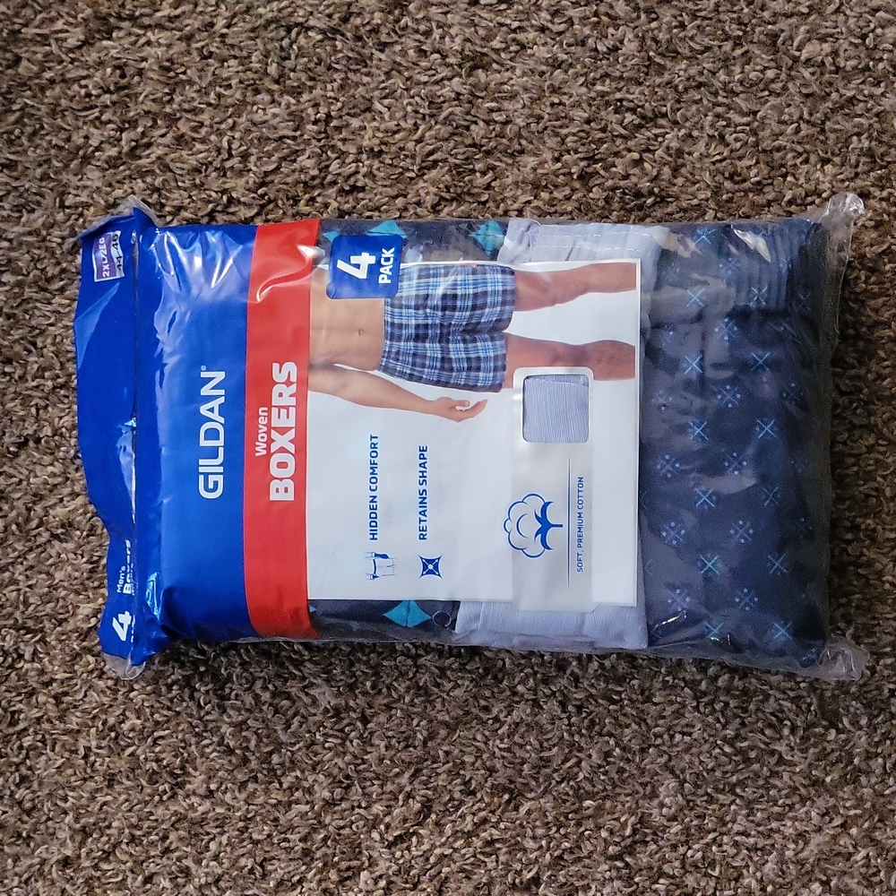 Men’s boxers 2XL Gildan Boxers 4 Pairs